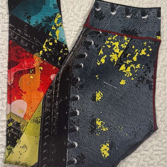 Other - Colorful abstract leggings. One size fits most.